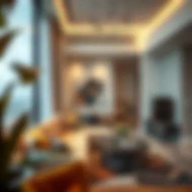 Cozy apartment interior highlighting contemporary design