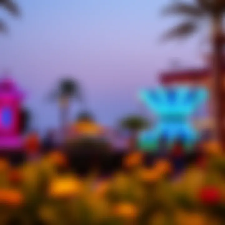 An engaging image of the entertainment options available at Dubai Riverland, illustrating family-friendly activities.