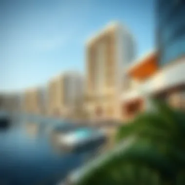 Luxury residential units in Dubai Wharf