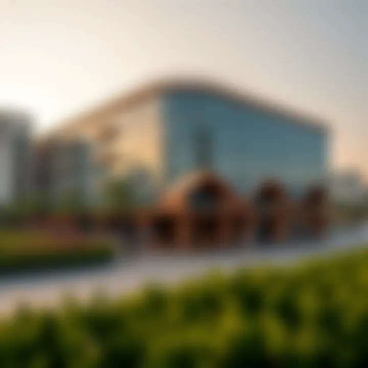 Overview of community amenities surrounding Dubai Creek Harbour