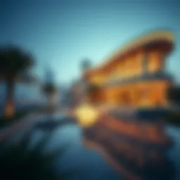 Luxury property view in Dubai