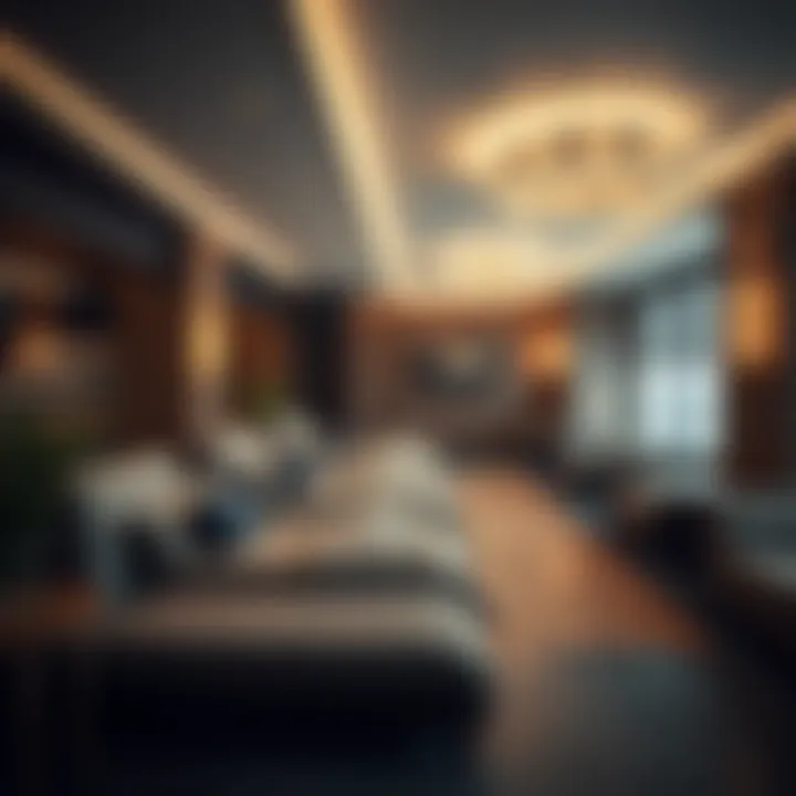 Relaxation Zone with Spa Amenities in Emirates Lounge Relaxation zone in an Emirates lounge with spa amenities