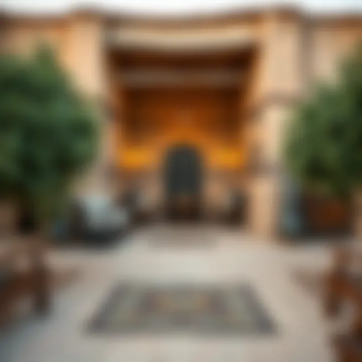 An inviting rustic farm stay accommodation showcasing local architecture