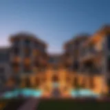 Spectacular view of Four Seasons Private Residences showcasing architectural elegance