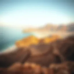 Stunning landscape of Fujairah's mountains and coastline