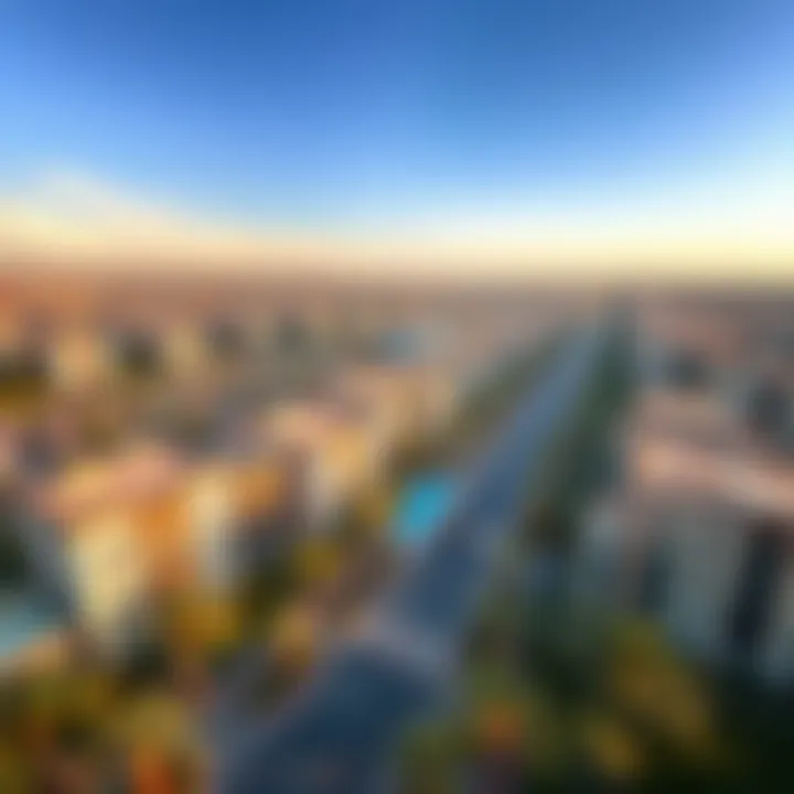 Aerial View of Garden Valley Stunning aerial view of Garden Valley showcasing modern architecture