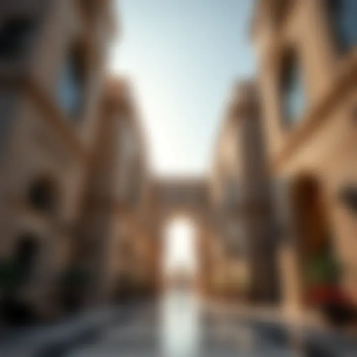 Architectural Brilliance of the Gate Towers Architectural details of Gate Towers