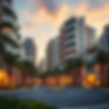 Modern residential buildings reflecting real estate trends in Khalifa City