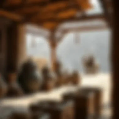 Cultural artifacts representing Hatta's heritage