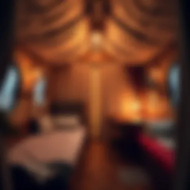 Cozy interior of a caravan in Hatta, emphasizing unique design