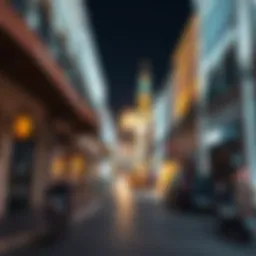 Vibrant street view of Mankhool