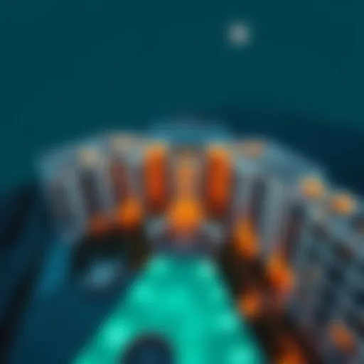 Aerial view of Me Do Re properties showcasing modern architecture