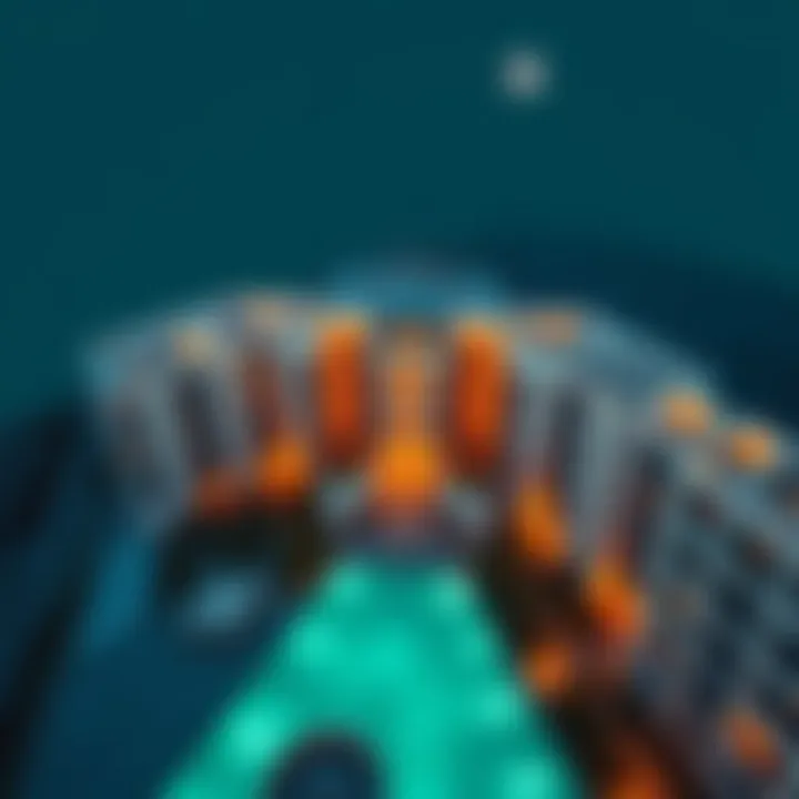 Aerial view of Me Do Re properties showcasing modern architecture