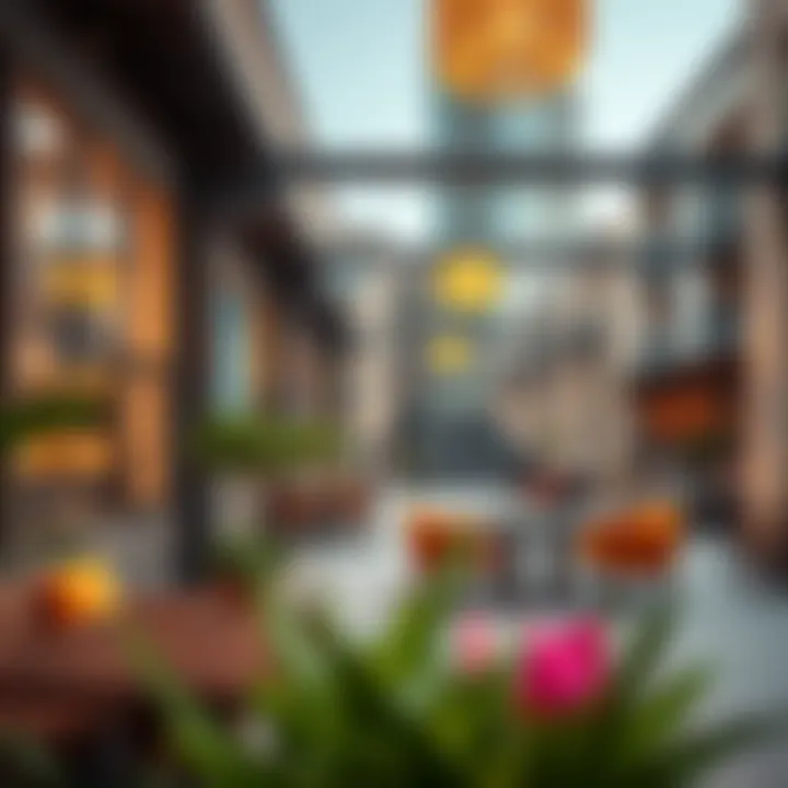 Vibrant community spaces within DMCC highlighting lifestyle