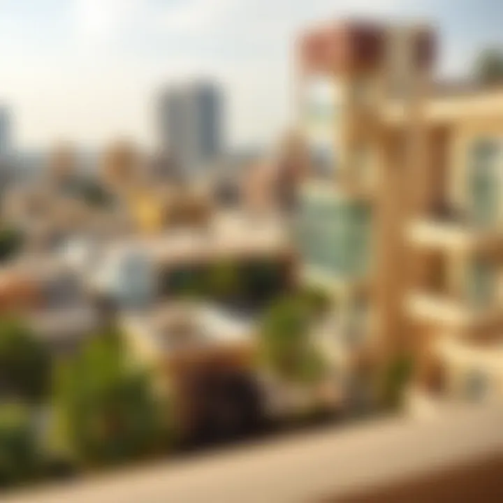 Vibrant Neighborhood View of Bur Dubai Scenic view of Bur Dubai neighborhood