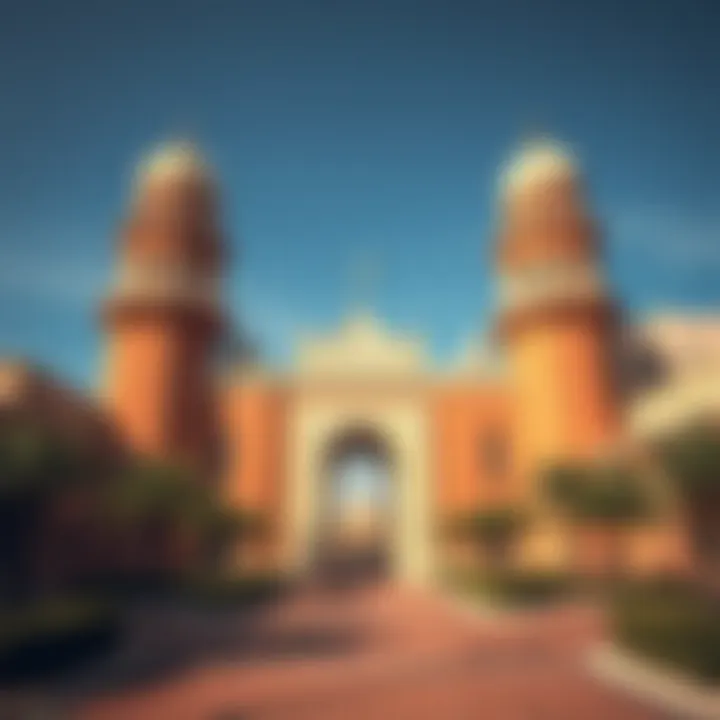 Historical landmarks reflecting the culture of مجمع عوافي