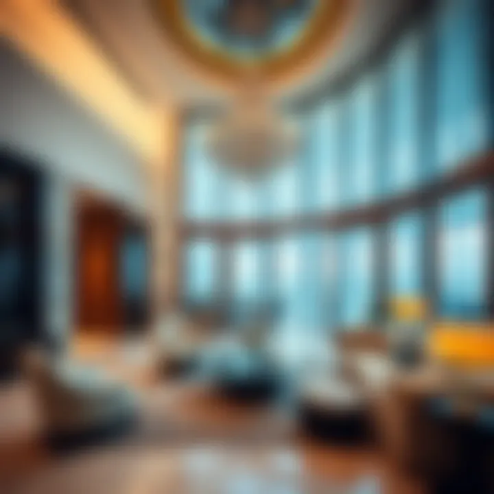 Exquisite Interior Design of قصر الإمارات Luxurious interior of قصر الإمارات highlighting exquisite design details