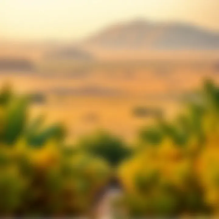 Scenic View of Ras Al Khor Wildlife Sanctuary Scenic view of Ras Al Khor wildlife sanctuary