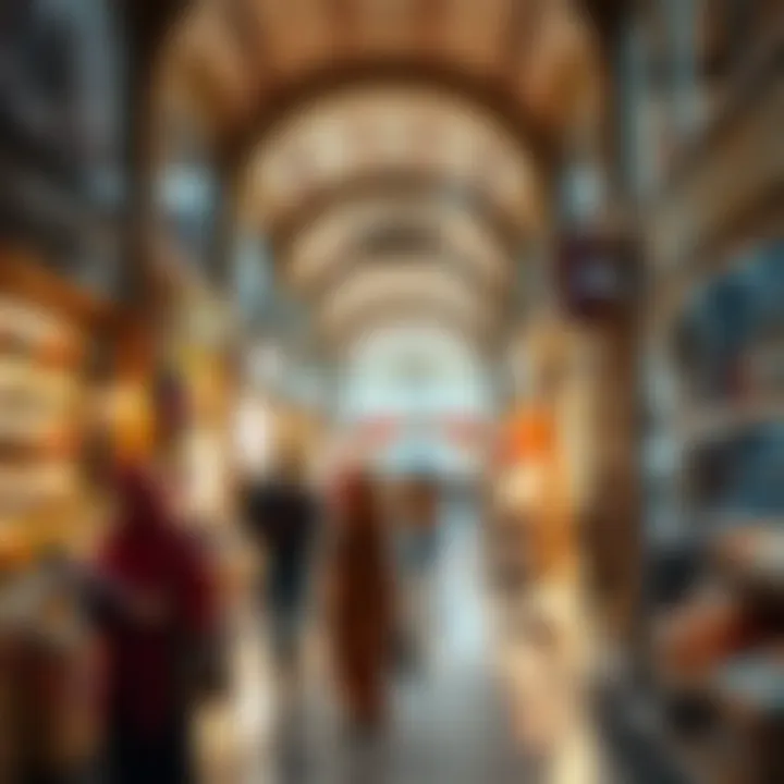 Insights into shopper demographics in Meena Bazaar with a focus on diverse visitors.