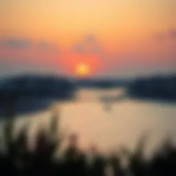 Luxurious view of Rixos Dubai Islands at sunset