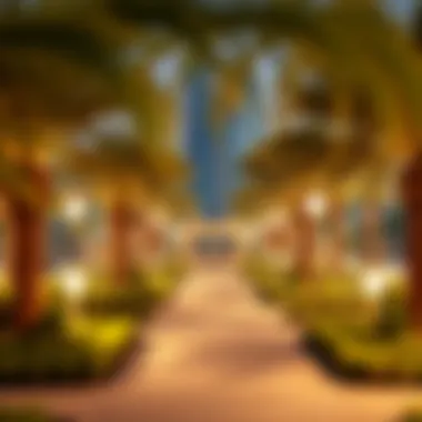 Community park in منطقة الروضة representing leisure and lifestyle offerings