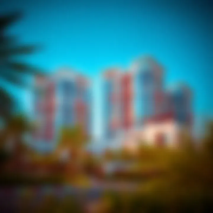 Modern residential building in منطقة الروضة symbolizing real estate opportunities