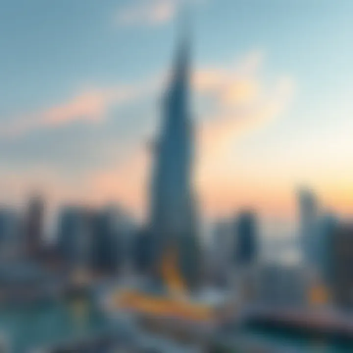 Safa Tower 2: A Jewel in Dubai's Skyline Stunning view of Safa Tower 2 against the Dubai skyline