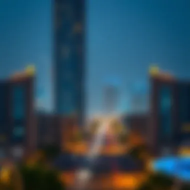 Urban Context: The Area Around Safa Tower 2 Surrounding area of Safa Tower 2 highlighting urban development