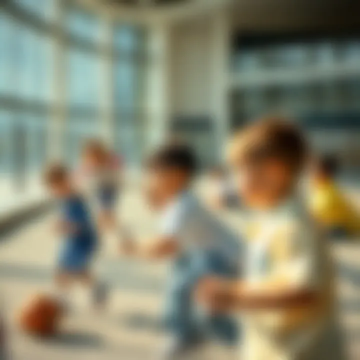 An overview of children engaged in various extracurricular activities.