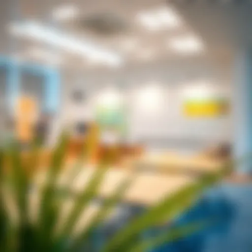 Innovative Learning Environment in Al Barsha Schools A modern classroom setup showcasing innovative learning tools.