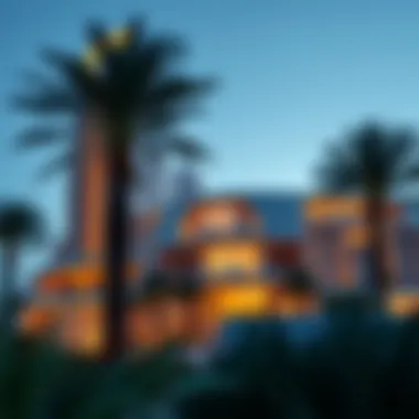 Architectural design of Seven Palm emphasizing innovative features