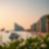 Breathtaking views of Shat Al Hadriyat waterfront