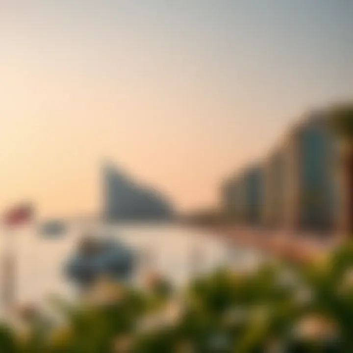 Breathtaking views of Shat Al Hadriyat waterfront