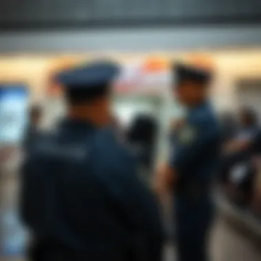 Community engagement event at a Smart Police Station, emphasizing public outreach.