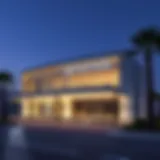 Exterior view of a Smart Police Station in Dubai, showcasing modern architecture.