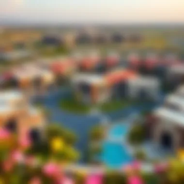 Panoramic view of Sobha community development