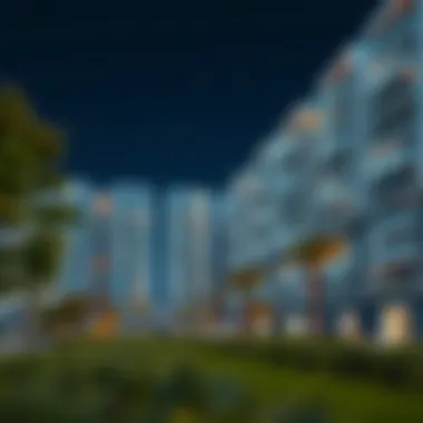 Modern residential buildings adjacent to South Ridge Park highlighting investment potential