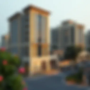 Real estate development showcasing new residential projects