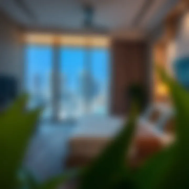 Essential Amenities in Deira's Studio Flats Cozy studio flat with essential amenities