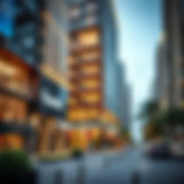 Trendy commercial property representing investment potential