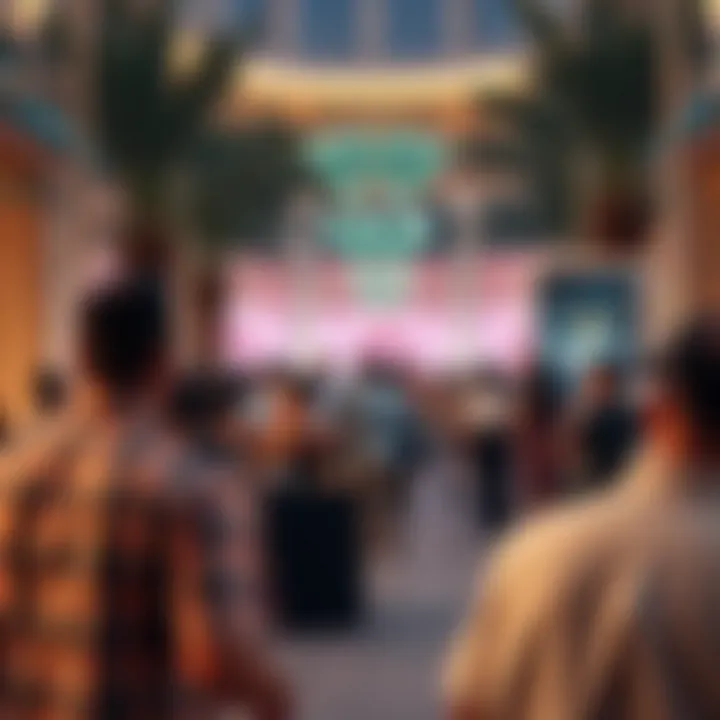 Community event showcasing social interaction and lifestyle