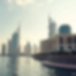 Stunning skyline of Dubai showcasing iconic architecture