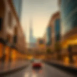 Architectural elegance of Emarat Mall reflecting Dubai's skyline