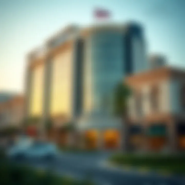 Surrounding neighborhood influenced by Emarat Mall's presence