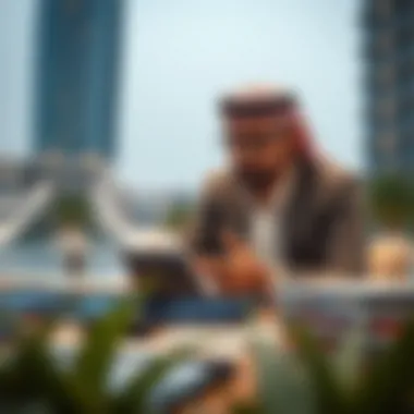 Investor analyzing property trends and auction strategies in Warsan
