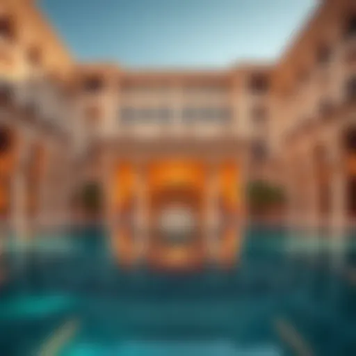 Architectural elegance of Mövenpick Al Mitha