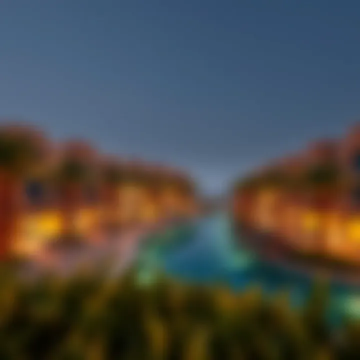 Vibrant community surrounding Mövenpick Al Mitha