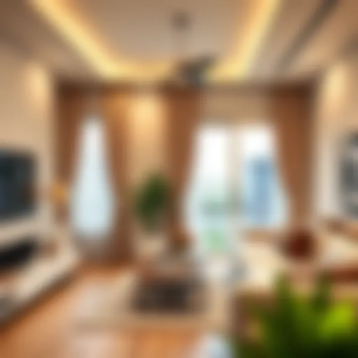 Stylish Interior of a Prefabricated Home Interior design of a used prefabricated home