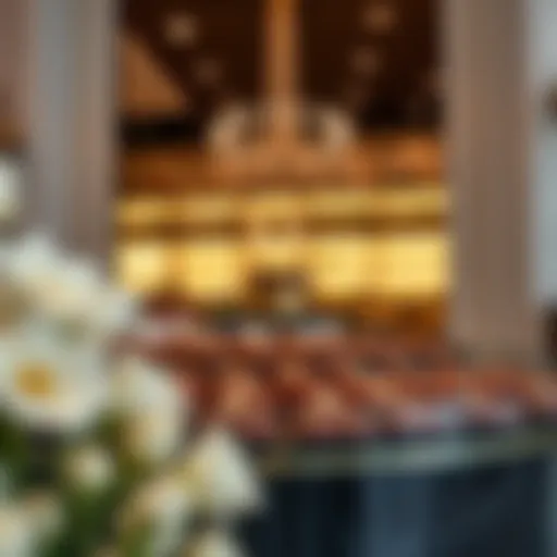 Gourmet Luxury at Bateel Elegant display of gourmet dates and chocolates at Bateel