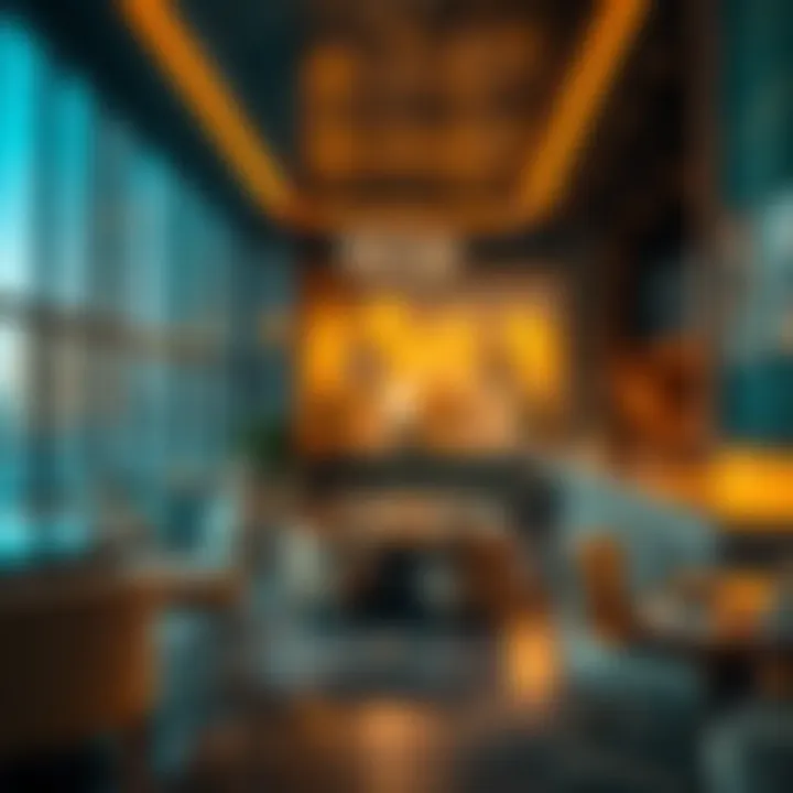 Ambiance of Luxury at Bateel Stylish interior showcasing the ambiance of Bateel